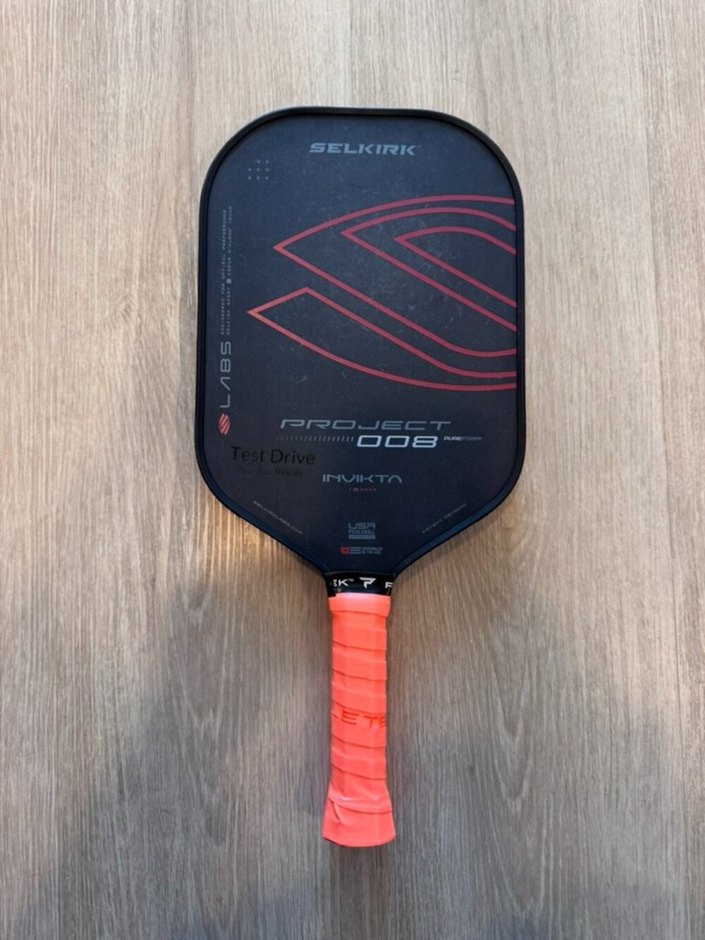 Selkirk LABS Project 008 Invikta 13mm Pickleball Paddle Test Drive